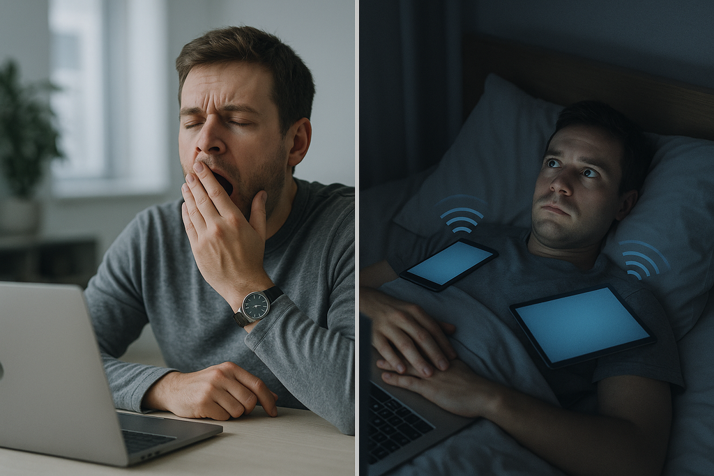 Can EMFs and Blue Light Do More Than Ruin Sleep?